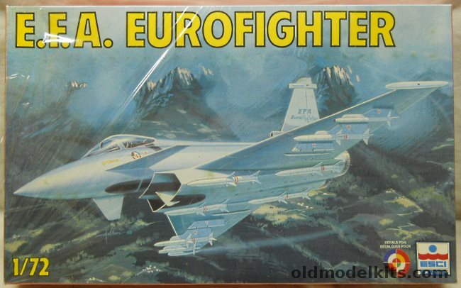 ESCI 1/72 EFA Eurofighter EF-2000, 9093 plastic model kit